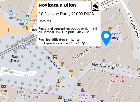 18 passage Darcy 21000 Dijon - Ouvert du mardi au samedi 9h-13h 14h-18