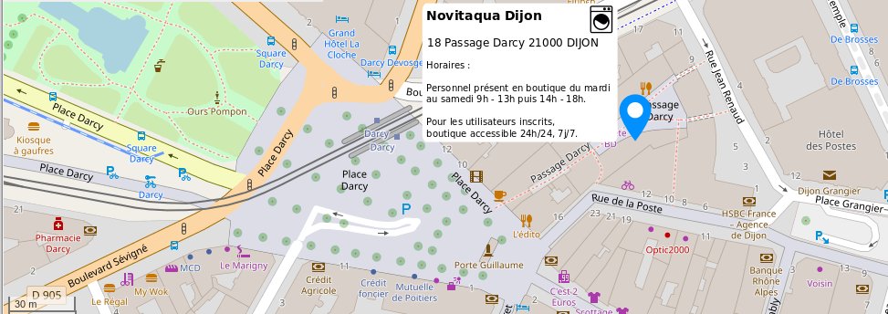 Novitaqua - 18 passage Darcy 21000 Dijon