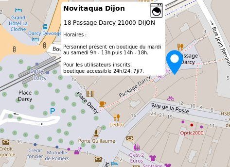 18 passage Darcy 21000 Dijon - Ouvert du mardi au samedi 9h-13h 14h-18